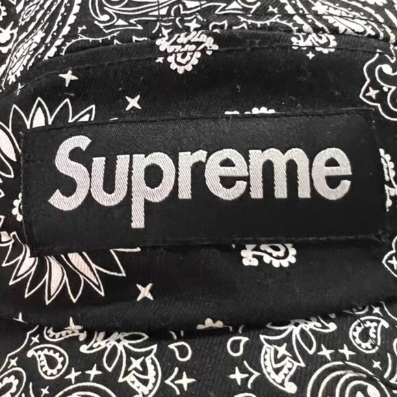 Supreme Bandana Camp Cap - Picture 7 of 7